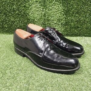 Allen Edmonds‎ Spencer Black Patent Leather Oxford Dress Shoes Mens Size 9.5 D